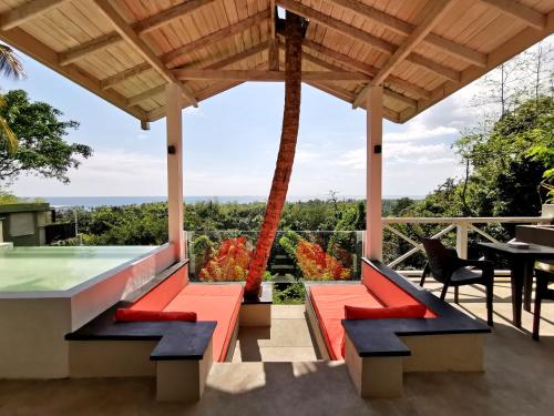 En balkong eller terrasse på Tabula Rasa Resort & Spa
