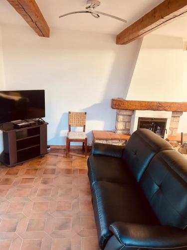 Χώρος καθιστικού στο Magnifique Villa climatisé avec vue mer Ref Villa Les Calanques