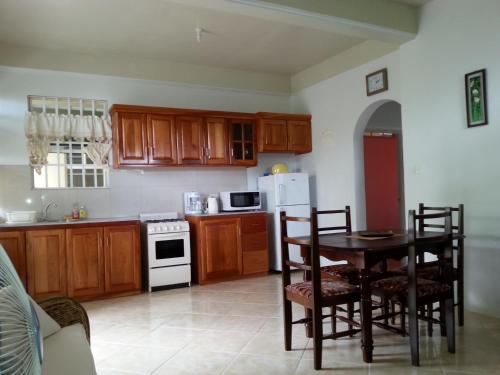 Küche/Küchenzeile in der Unterkunft Corosol Apartments