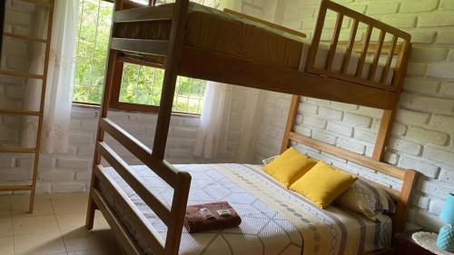 Ein Bett oder Betten in einem Zimmer der Unterkunft CASA VIP l