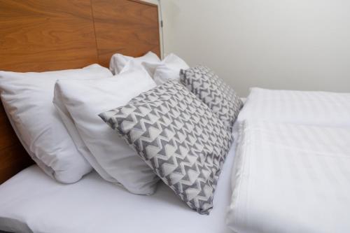 Postel nebo postele na pokoji v ubytování Finlandia Hotel Alba