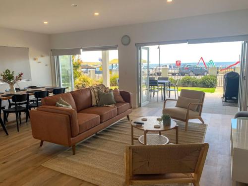 Χώρος καθιστικού στο Port Vincent Seaside Apartments - Apartment 2