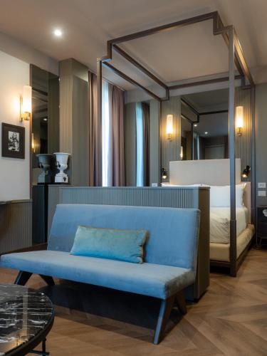 Posezení v ubytování The Glam Boutique Hotel & Apt
