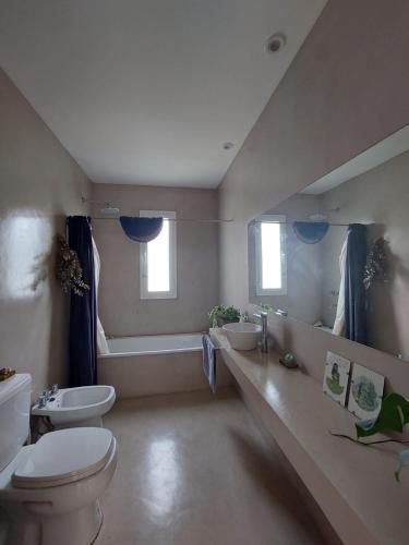 ห้องน้ำของ Casa de mar Hostel