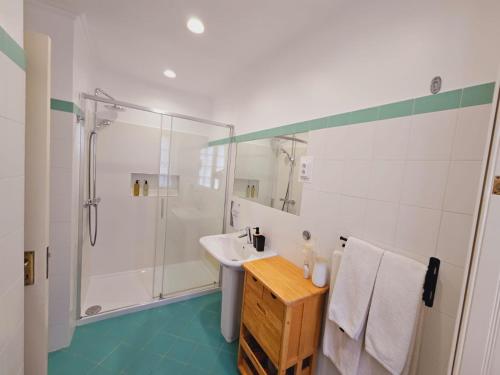 Koupelna v ubytování Casa Das Videiras