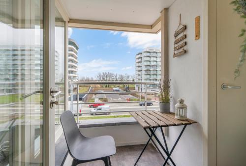 Μπαλκόνι ή βεράντα στο Beautiful spacious apartment 100m from the beach with 2 terraces & private garage box