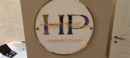 Ein Zertifikat, Auszeichnung, Logo oder anderes Dokument, das in der Unterkunft Hotel Palladium ausgestellt ist