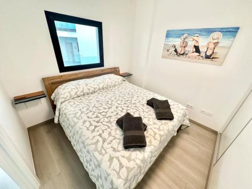 El Palmito en Corralejo Centro, Terraza privada, Cocina completa y Wifi