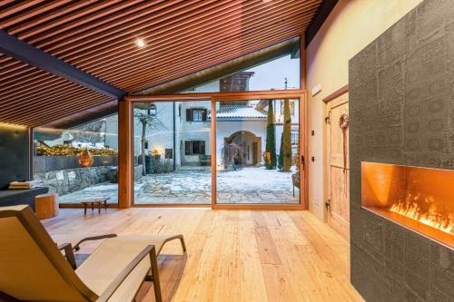 Gambar di galeri bagi Naturoase Stegerhof Apt Sonnenblume di Trodena