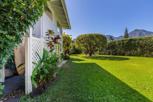 Hanalei Hideaway homeにある庭