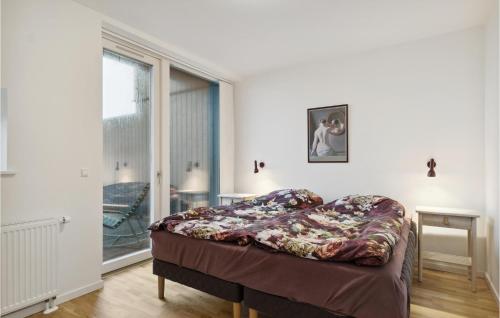 Ένα ή περισσότερα κρεβάτια σε δωμάτιο στο Beautiful Home In Skagen With Wifi