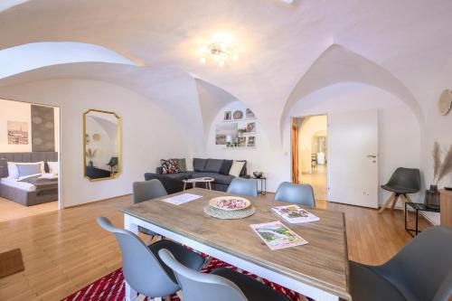 Istumisnurk majutusasutuses City Center Mödling