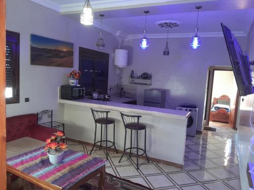 Køkken eller tekøkken på Appartements Rihanna Merzouga