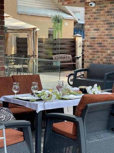 Χώρος καθιστικού στο All Seasons Palanga Apartaments