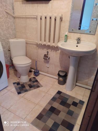 A bathroom at Гостевой дом Шынар