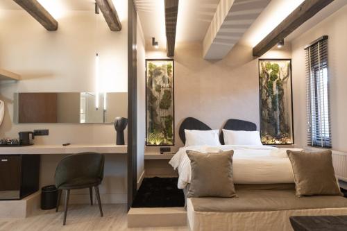 Posezení v ubytování Anesis Hotel
