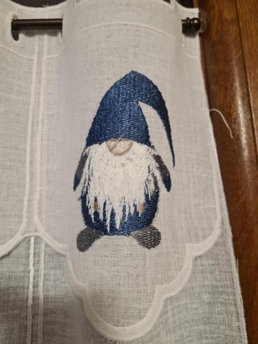 a towel with a penguin on it on a table at La Villetta di Oulx in Oulx