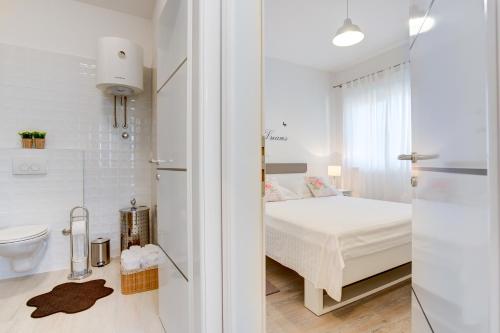 Kúpeľňa v ubytovaní Apartment Melki