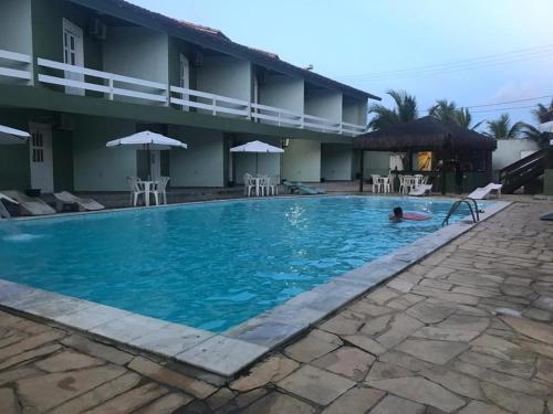 Bazén v ubytování Hotel Convés do Farol nebo v jeho okolí