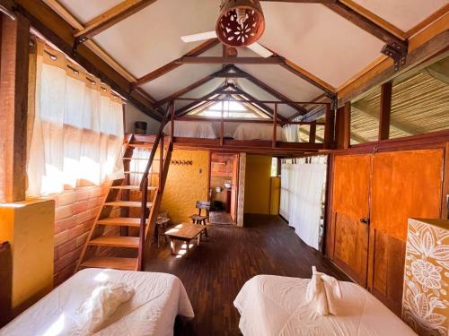 Χώρος καθιστικού στο Canto del Río Lodge