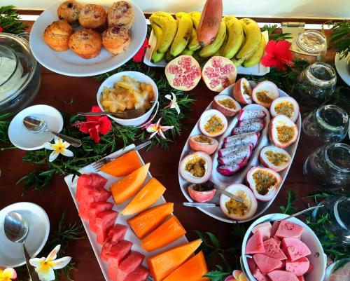 Makanan di atau berdekatan vila ini