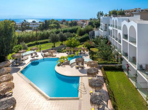The swimming pool at or close to Lindos Breeze Beach Hotel