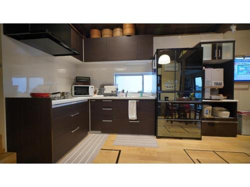 Dapur atau dapur kecil di Uji Tea Inn - Vacation STAY 27223v