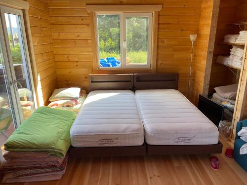 A bed or beds in a room at Biwako Hills - Vacation STAY 27827v