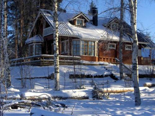 Lomaniemi Mäntylä Tahkovuori semasa musim sejuk