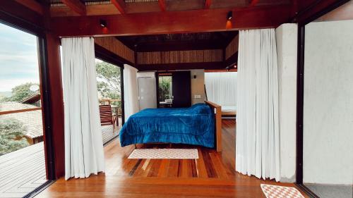Ruang duduk di Pousada Rosa Norte