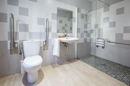 Koupelna v ubytování Hostal Campo Nuevo