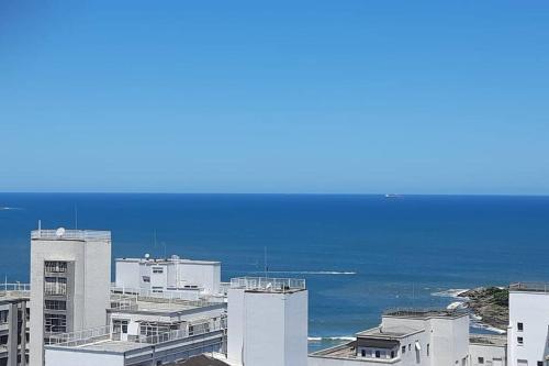 En generel havudsigt eller havudsigten taget fra lejligheden