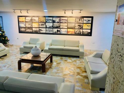 Khu vực ghế ngồi tại Karey 1504 Vista al Mar, El Rodadero Santa Marta