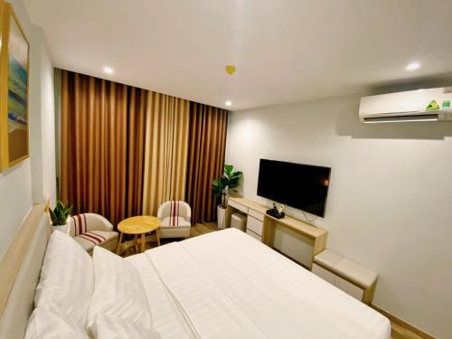 Μια τηλεόραση ή/και κέντρο ψυχαγωγίας στο Vu Gia Hotel Phu Quoc
