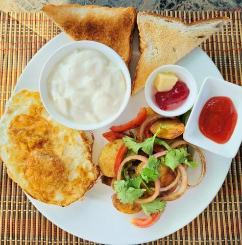 Mad på bed and breakfast-stedet eller i nærheden