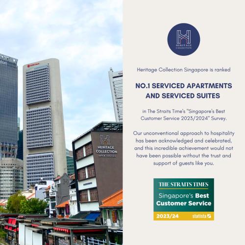 a picture of a city with tall buildings at Heritage Collection on Seah - Mobile App Check-In in Singapore