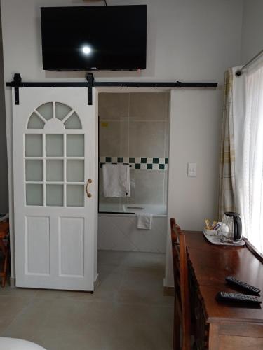 Koupelna v ubytování Blouberg Manor