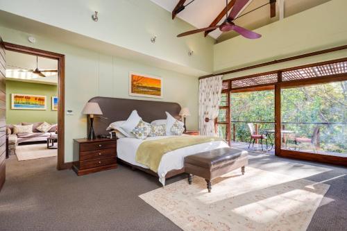 Katil atau katil-katil dalam bilik di Irene Country Lodge, Autograph Collection