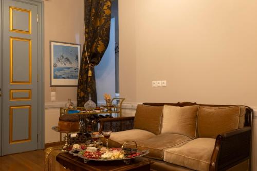 Posezení v ubytování Medουσία Wellness Hotel & Spa
