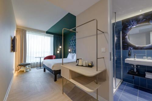 Koupelna v ubytování ibis Styles Rotterdam Ahoy