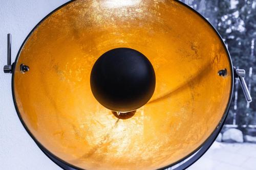 a round object with a black ball on top of it at Chalet Perauer in Mayrhofen