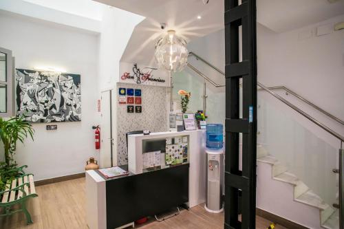 Nhà bếp/bếp nhỏ tại Hostal San Francisco