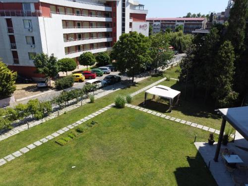 an overhead view of a park in a city at Sunny Beach Club - Adults Only #YouthfulVibes in Sunny Beach