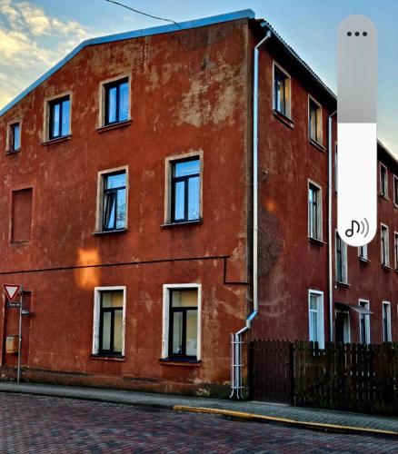 Byggnaden som lägenheten ligger i