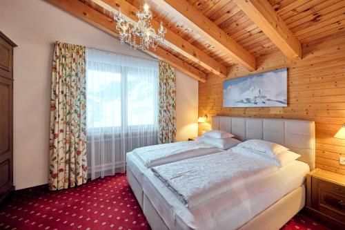 Postel nebo postele na pokoji v ubytování Appartementhaus Holiday