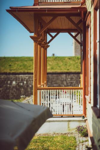 Balcon ou terrasse dans l'établissement Ekesparre Boutique Hotel