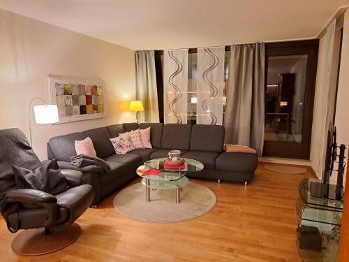 Χώρος καθιστικού στο Appartement-Residenz Suite 10