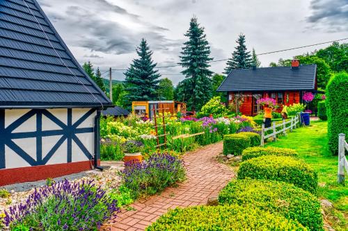 Jardín al aire libre en Głęboki Jar