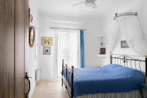 Postel nebo postele na pokoji v ubytování Villa Fani for 4 guests