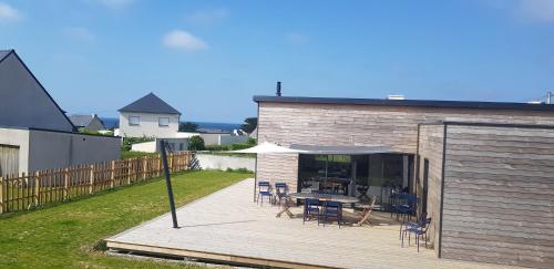 Maison neuve en bois - 400m plage